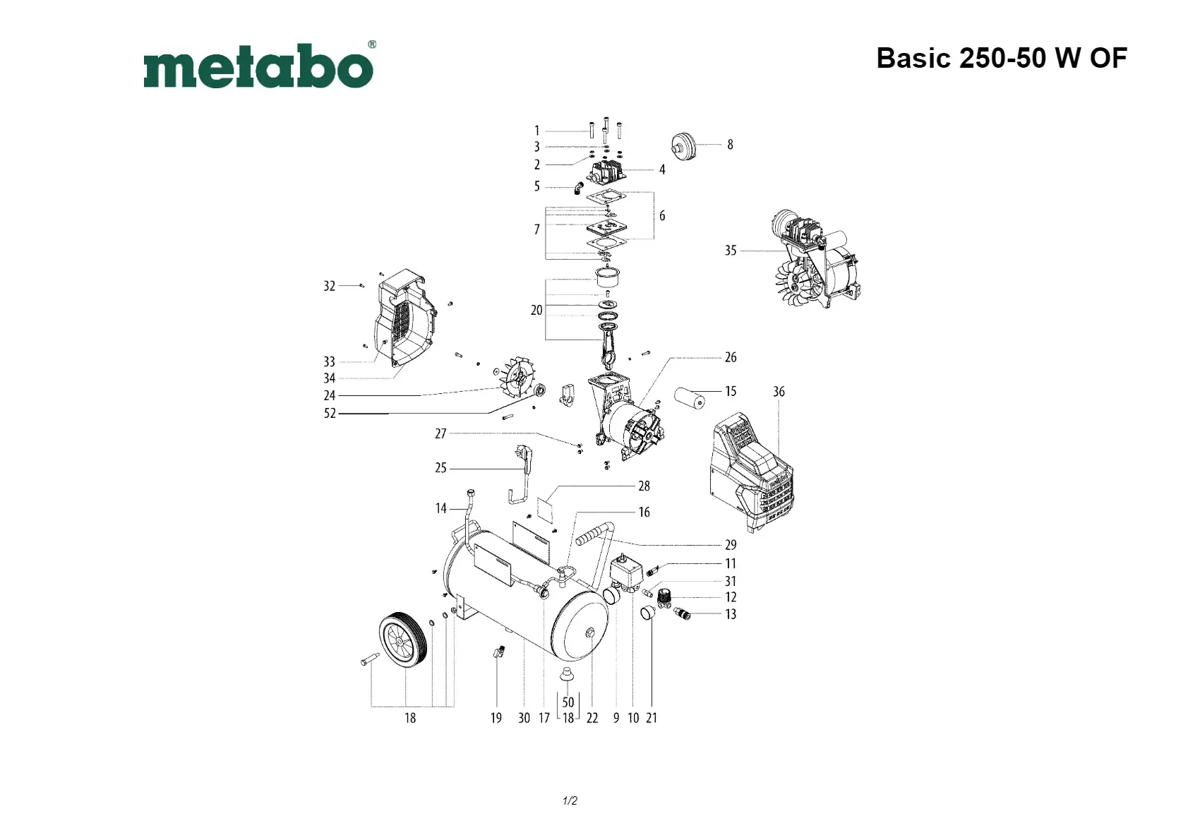 Metabo Screw,M8x45