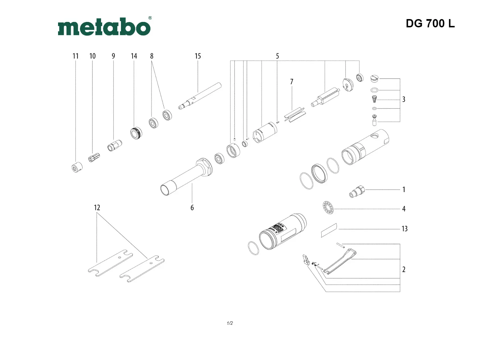 Metabo Extension bar