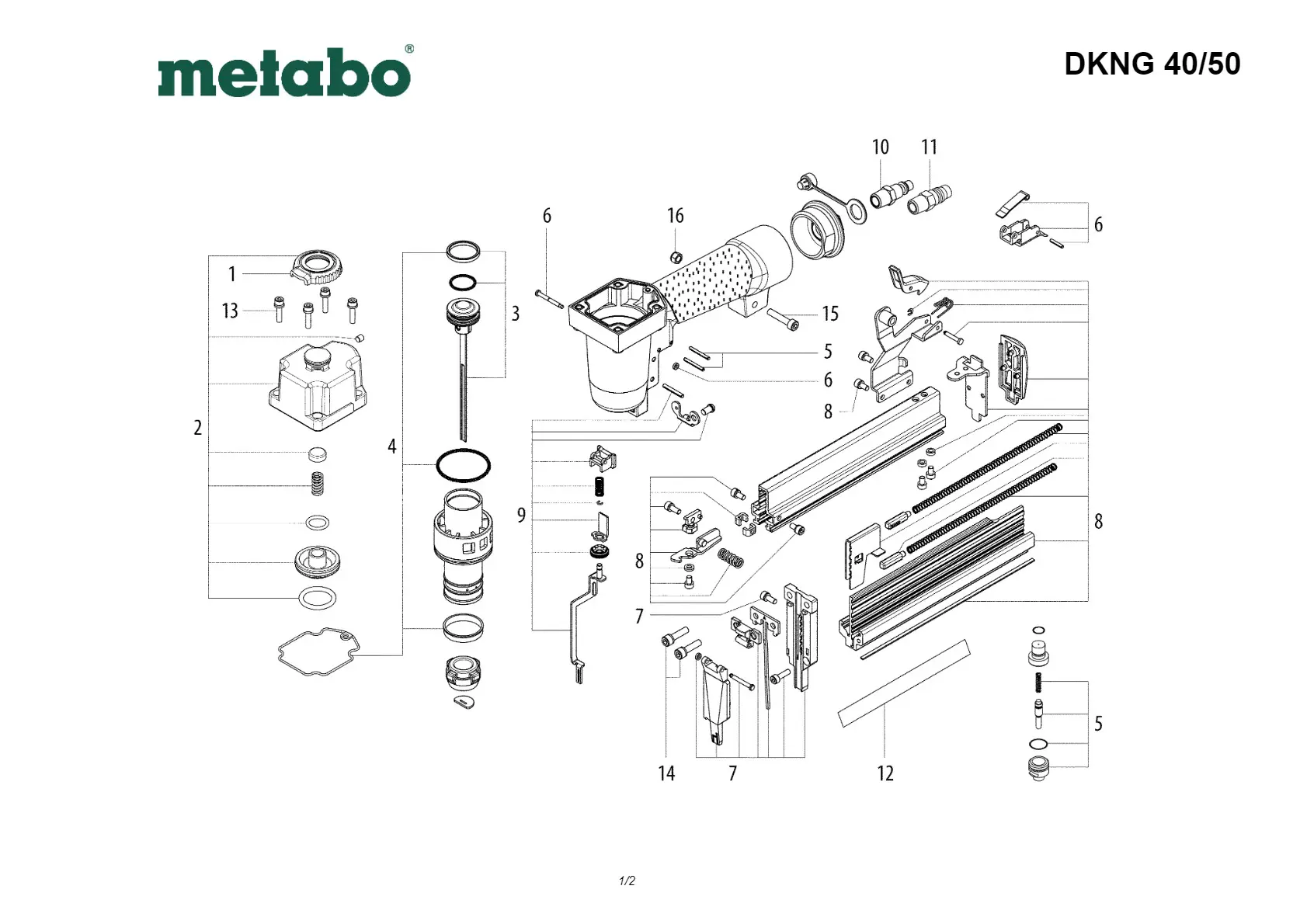 Metabo Tripping device compl.