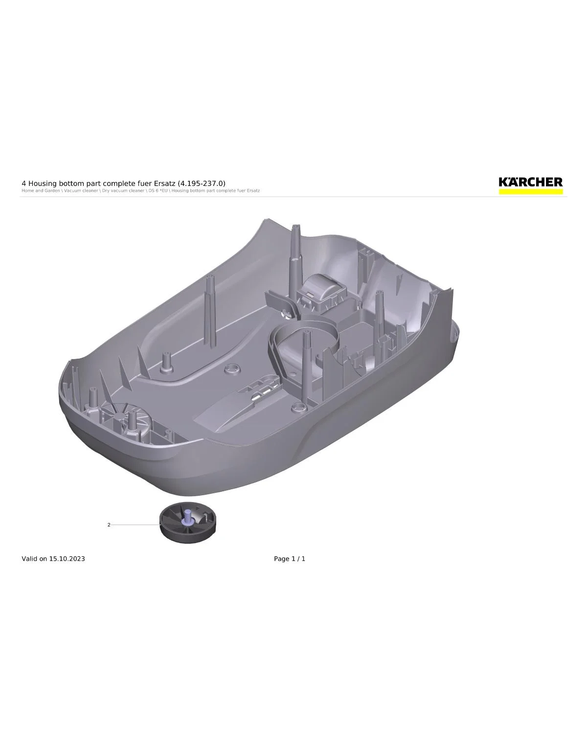 Kaercher Castor complete black