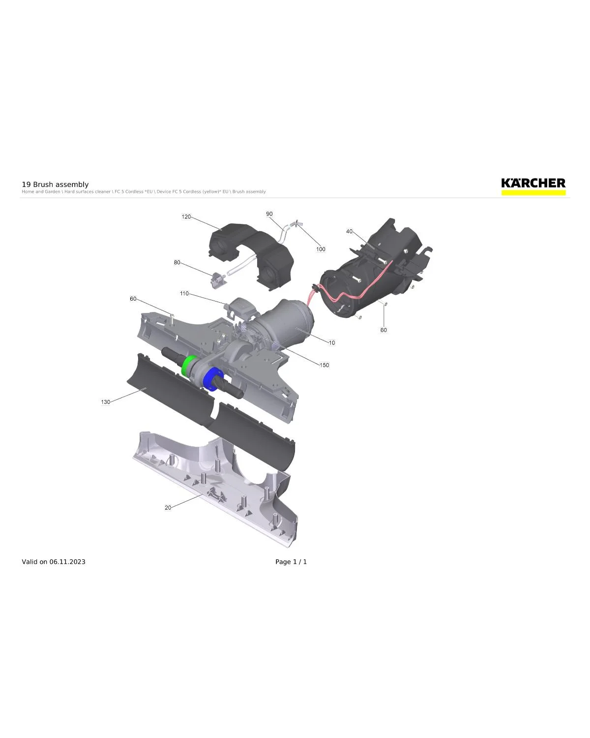 Kaercher Spare parts set drive complete