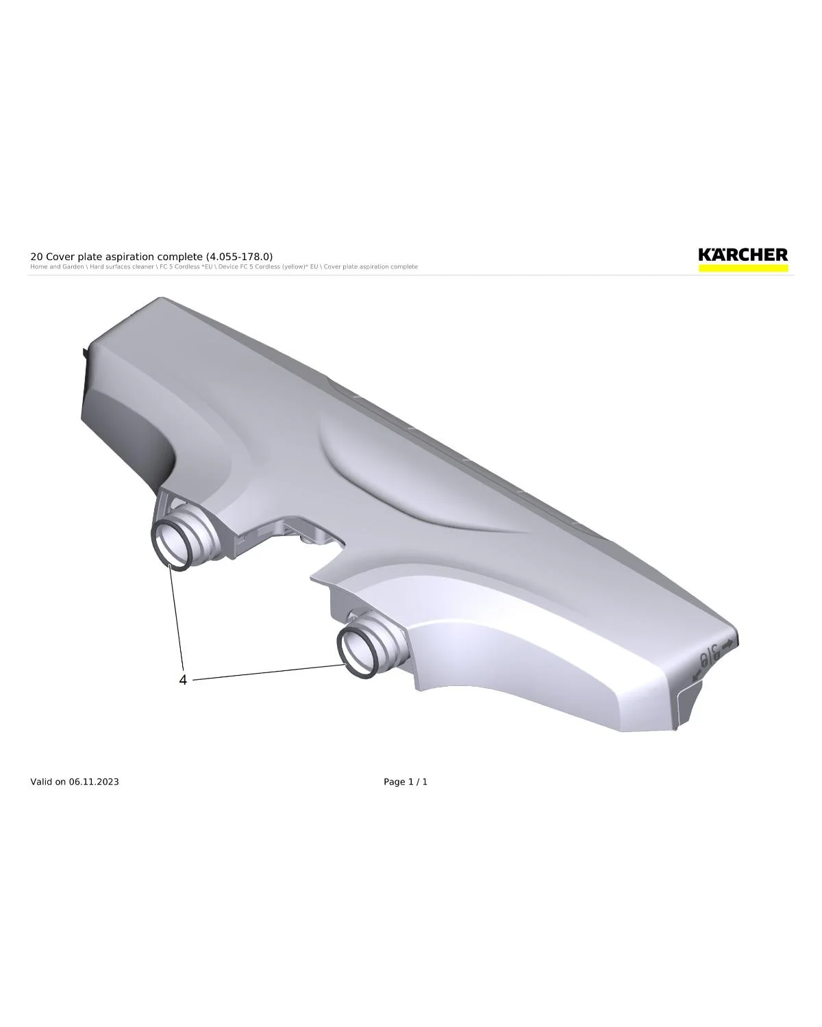Kaercher O-Ring seal 17,17X 1,78