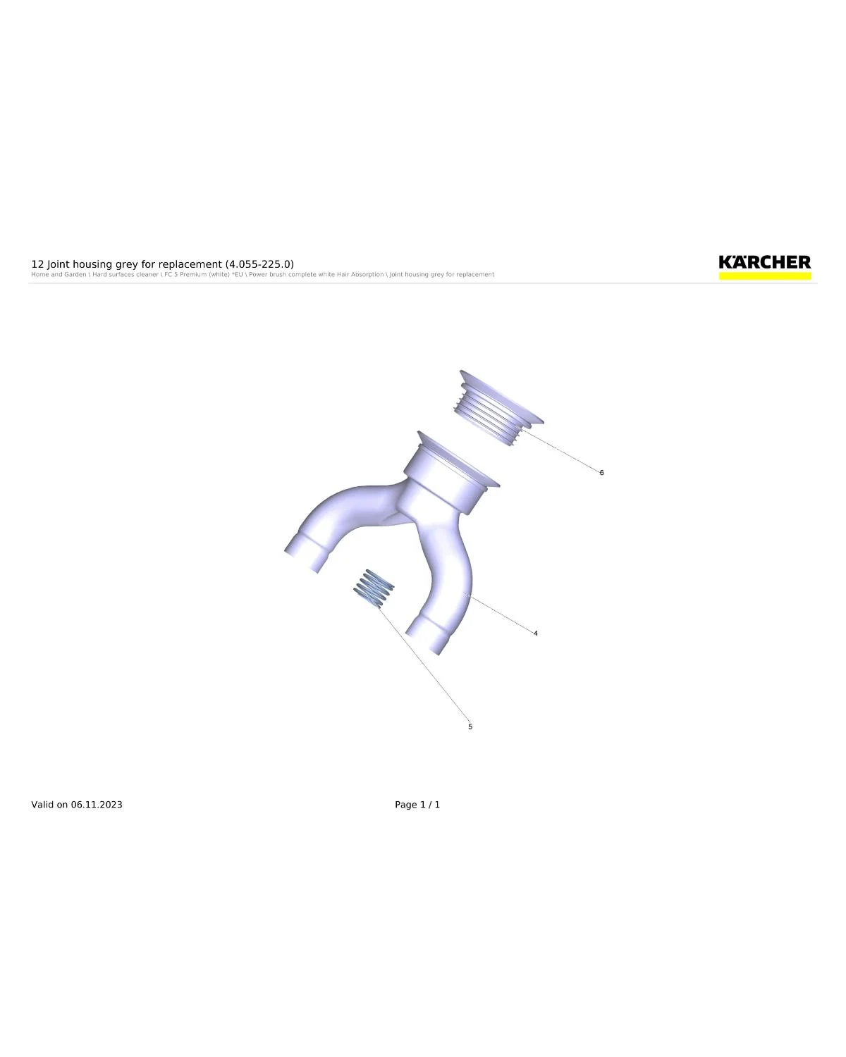 Kaercher Connection extraction system