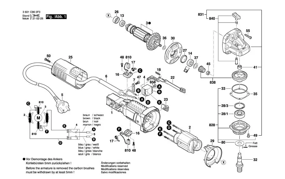 Bosch Air-Deflector Ring .