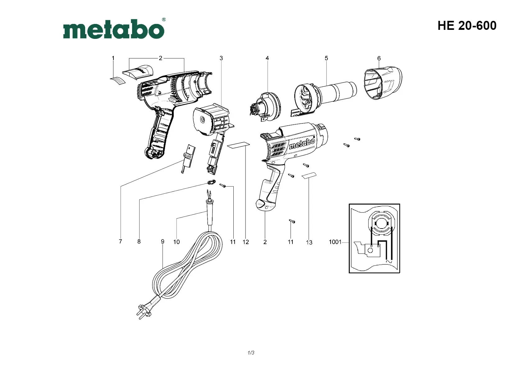 Metabo Protective tube