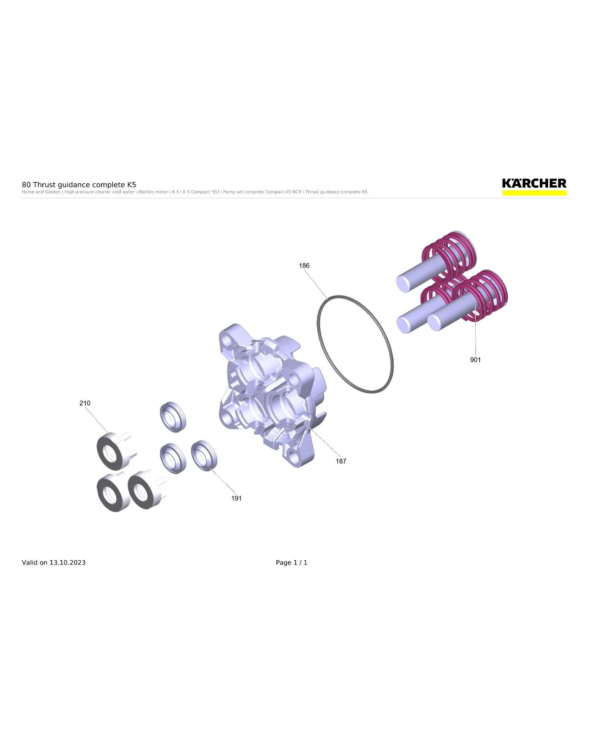 Kaercher Grooved ring