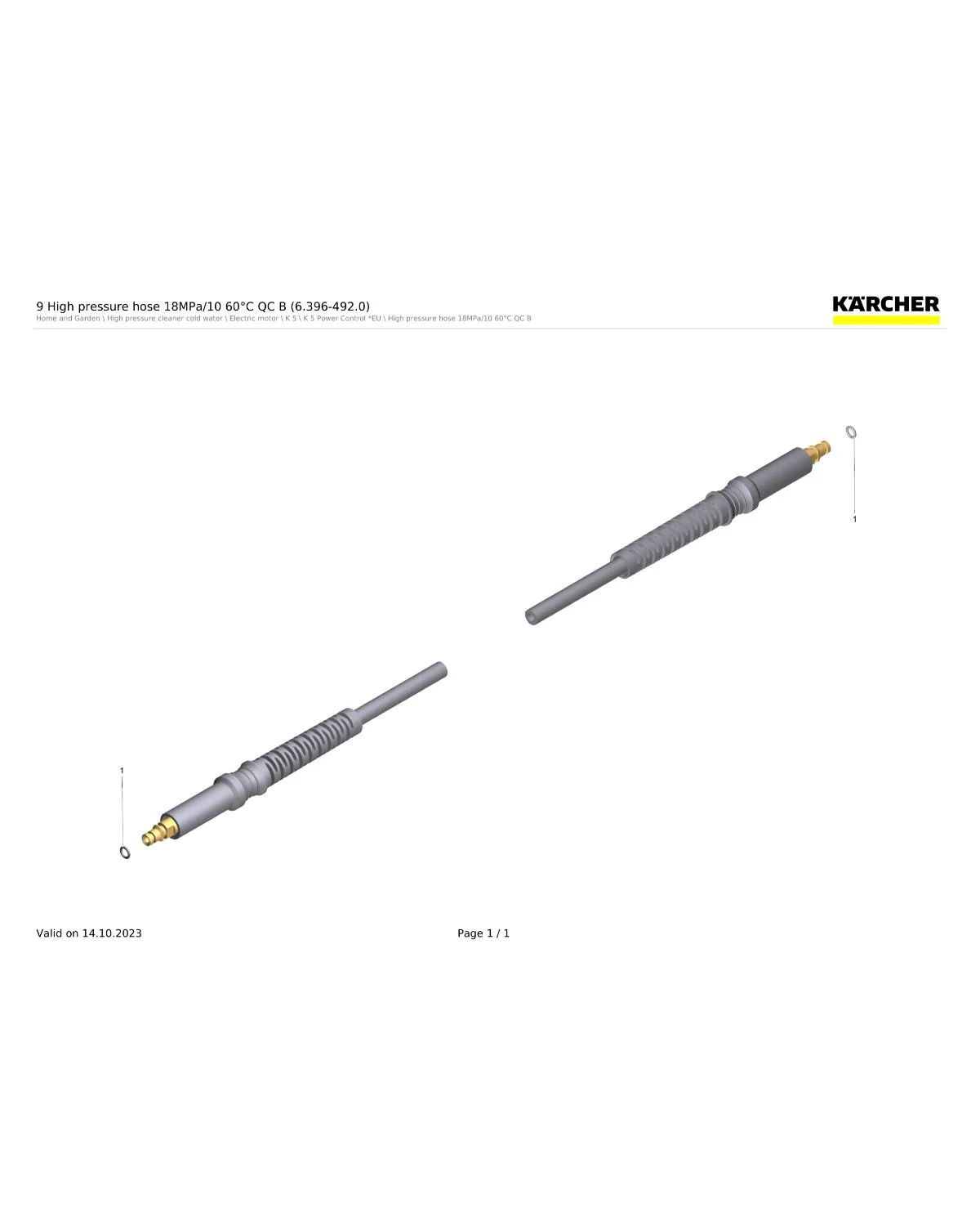 Kaercher O-Ring seal set