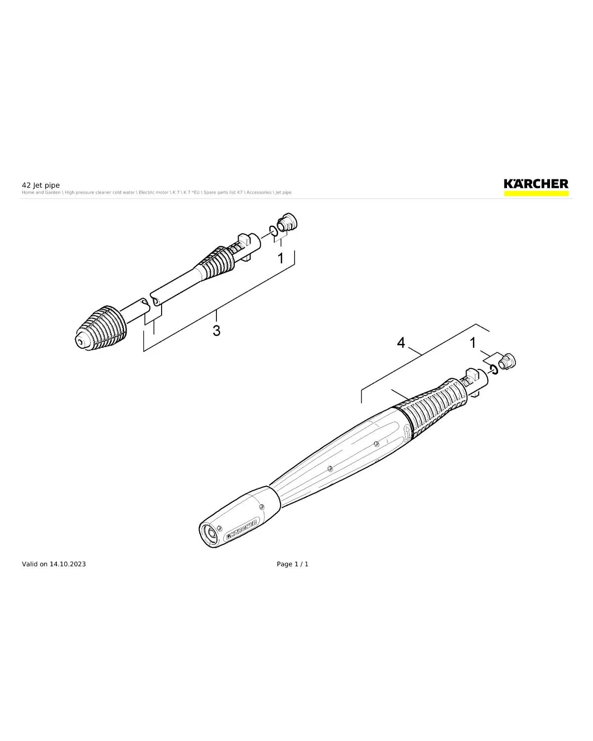 Kaercher O-Ring seal set