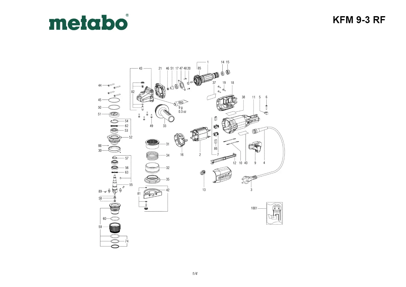 Metabo Part not needed