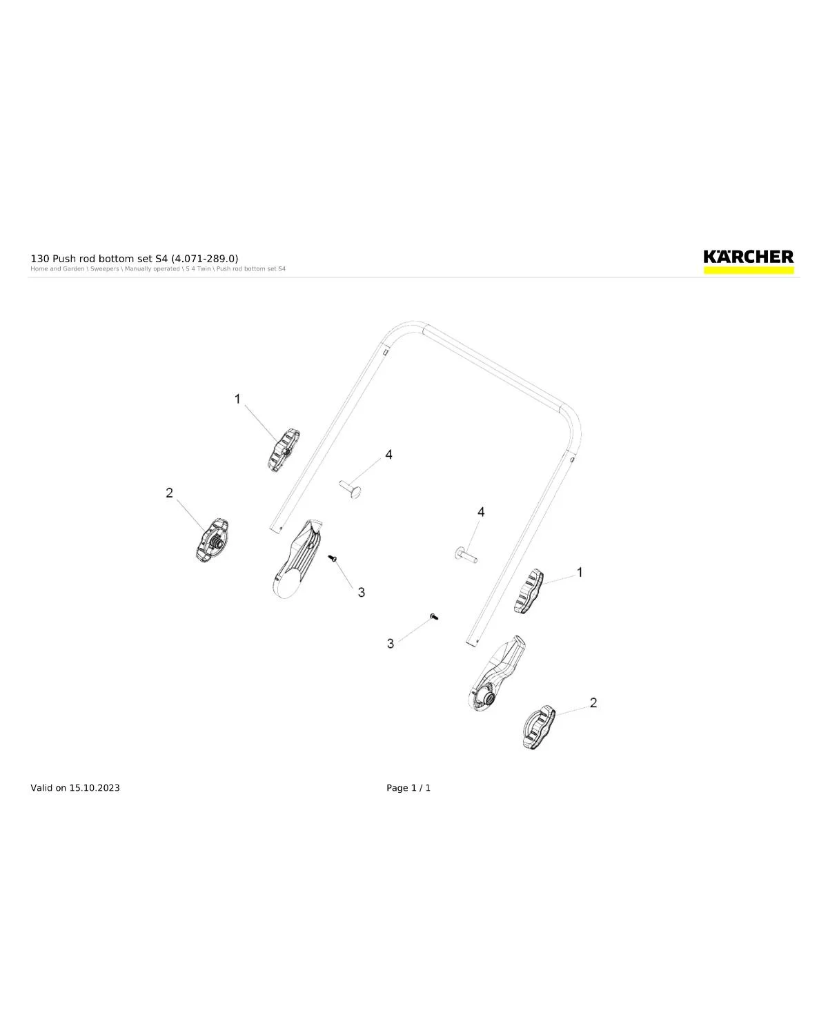 Kaercher Sheet metal screw ST4,2X13-ZNBHL (IN6RD)