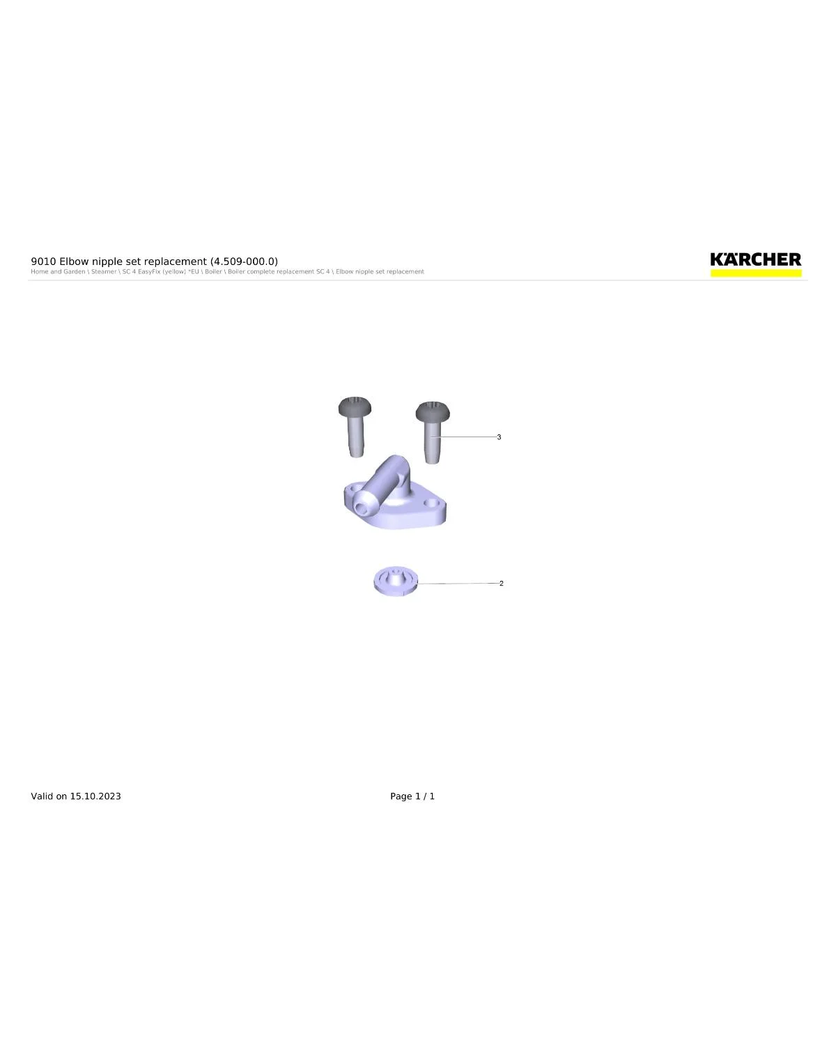 Kaercher Screw M4x12 -St-R2R (In6Rd)