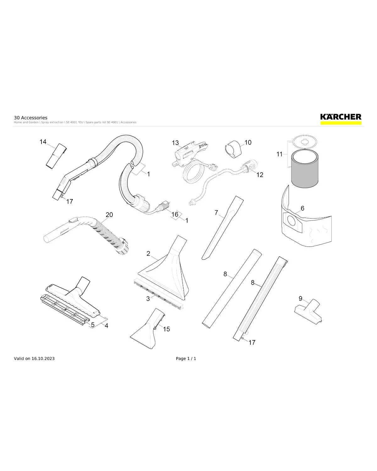 Kaercher Hose flexible SE 4002/TUBO FLEX SE INTEG