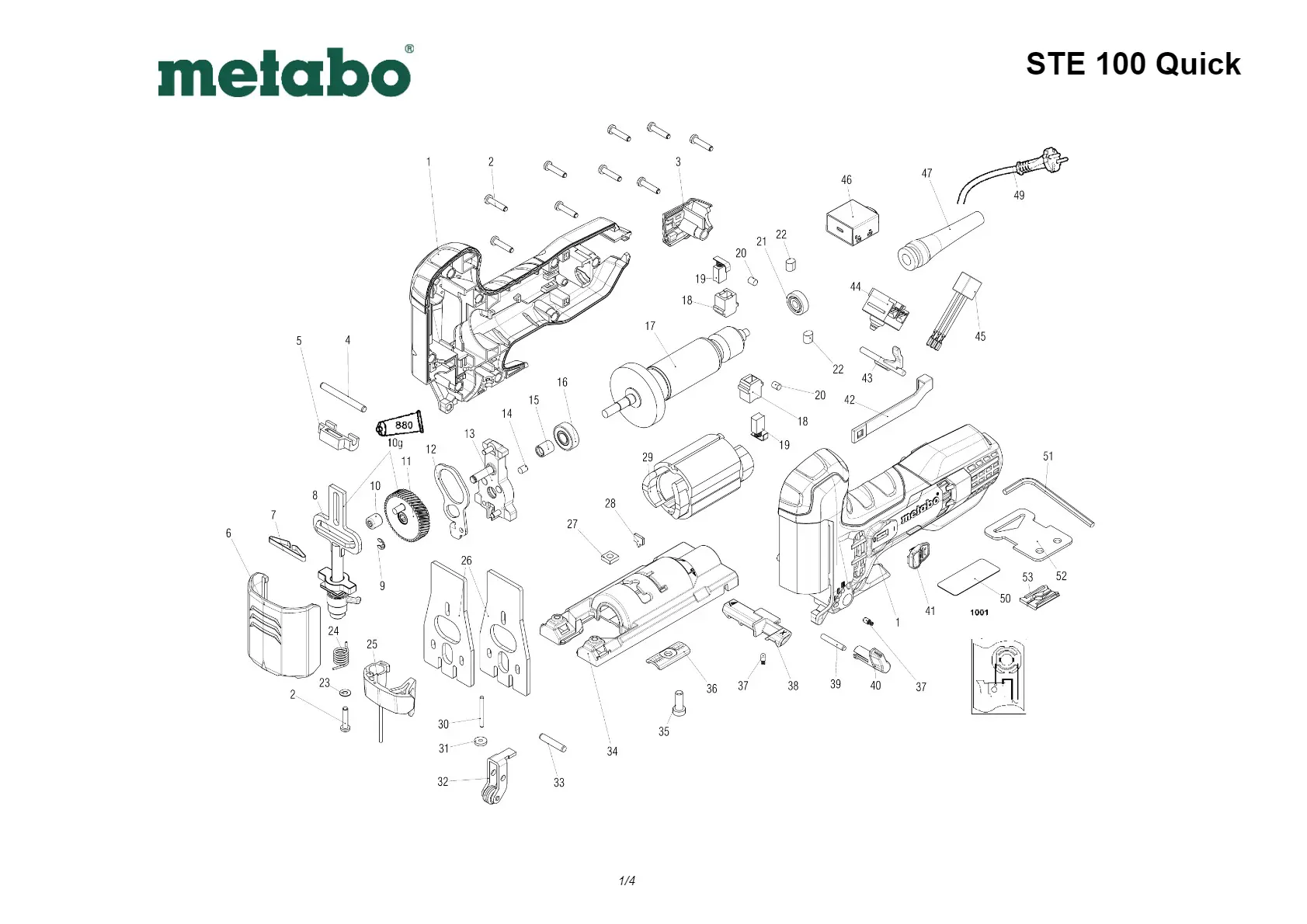 Metabo Hexagonal key
