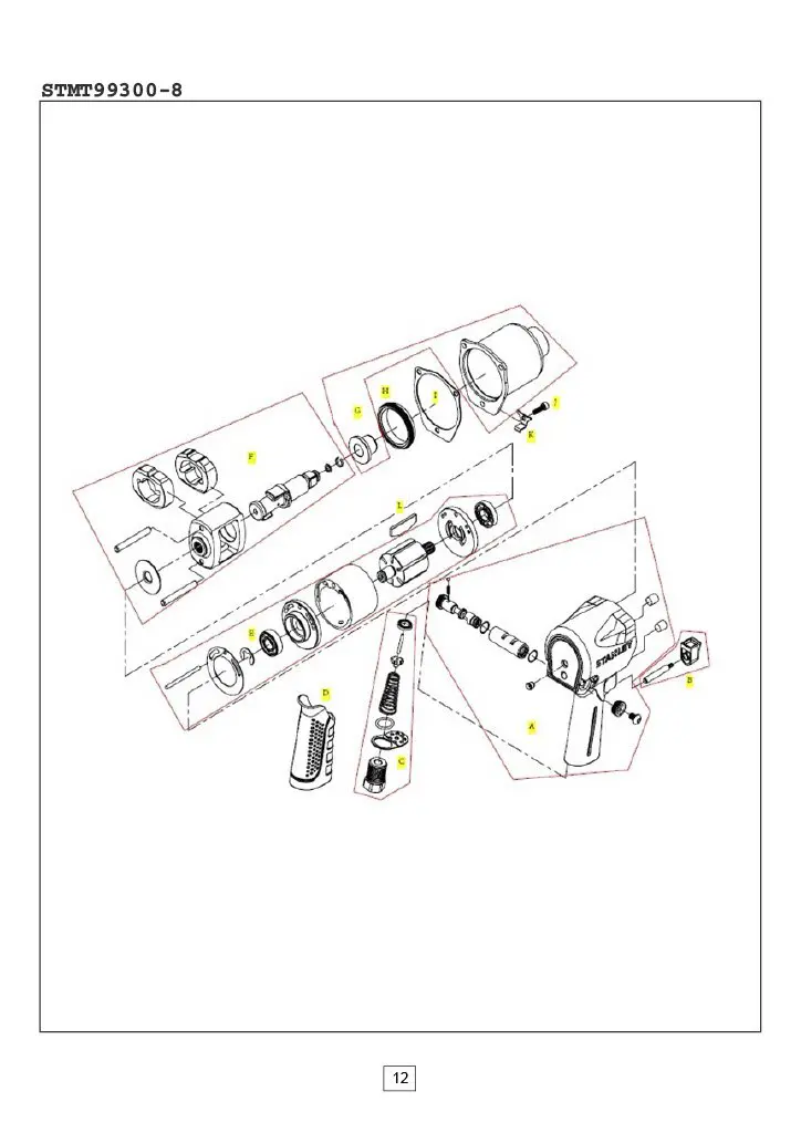 Stanley Cylinder  repair kit