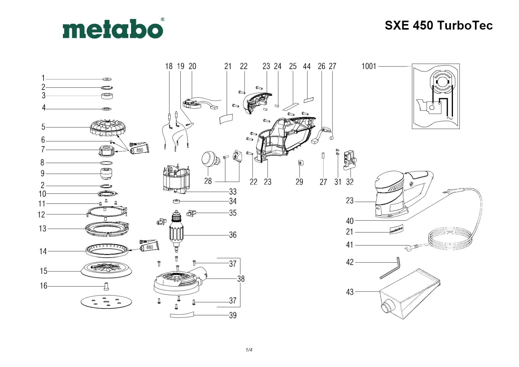 Metabo BALL BEARING, 15x32x9