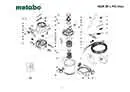 Metabo-Crevice-nozzle-250-mm-for-ASA-30-L-PC-Inox-Vaccum-Cleaners-Spares-630323000