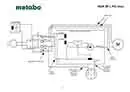 Metabo Crevice nozzle 250 mm