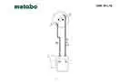 Metabo Cranked wrench key