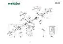 Metabo-Indication-label-Full-view-safety-goggle-for-DS-200-Bench-Grinders-Spares-338122630