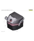 Kaercher Vacuum motor 650W