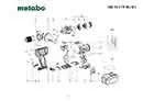 Metabo-Cover-cap-for-GB-18-LTX-BL-Q-I-Cordless-Tappers-Spares-343439680