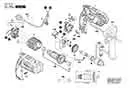 Bosch-Power-supply-cord-IND-for-GSB-450-Impact-Drills-Spares-1-604-460-72V