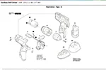Bosch Countersunk-Head Screw M6x23 LEFTHAND THREADS