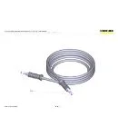 Kaercher Cable with capacitor 220nF (97/165mm)