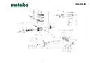 Metabo-upper-handle-with-switch-set-for-KS-305-M-Mitre-Saws-Spares-316060720