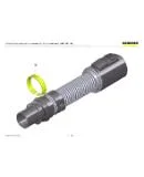 Kaercher Suction hose complete for replacement 2,2m - without handhold