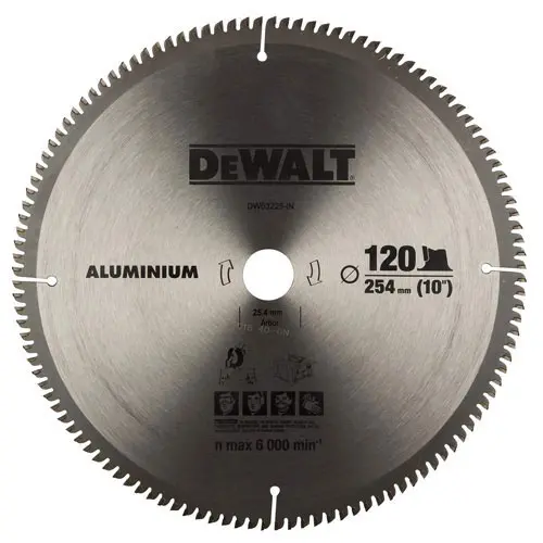 DeWalt 10" 120T Aluminum