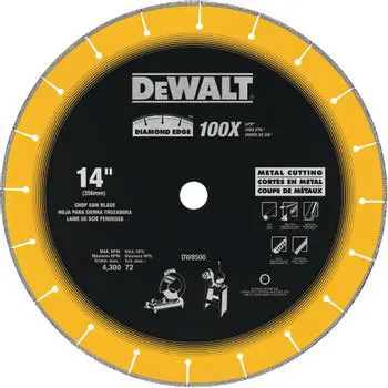 DeWalt 355 mm Diamond Chopsaw Wheel 100X Life