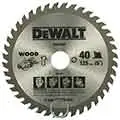 DeWalt 125mm 40T TCT Saw Blade for Circular Saw Blades - DW03540-IN
