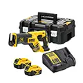 DeWalt-18v-XR-Brushless-Reciprocating-Saw-2x-5Ah-kit-for-DCS367P2-QW-Other-Cordless-Tools