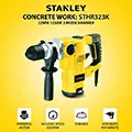 Stanley Stanley 32mm 3Mode 1250W LShaped SDS+ Hammer + K for STHR323K-IN Hammer Drills