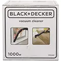 Black & Decker Black & Decker VM1200-B5, 1000 Watt,100 Air Watts High Suction, 1-Litre Bagged Vacuum Cleaner