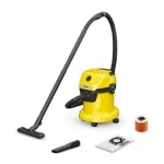 Kaercher Kaercher 15 L Plastic Container Vacuum Cleaner WD 3 V-15/4/20 (YYY) *EU  with single-piece cartridge filter, 4 m cable and 2 m suction hose