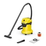 Kaercher Kaercher 17 L Plastic Container Vacuum Cleaner WD 3 V-17/4/20 (YYY) *EU with 4 m cable, 2 m suction hose and single-piece cartridge filter