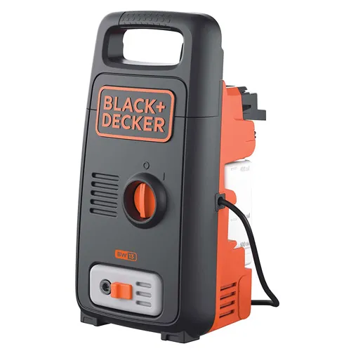 Black & Decker BW13-IN, 1300W 100 Bar PRESSURE WASHER for Car and Home Use