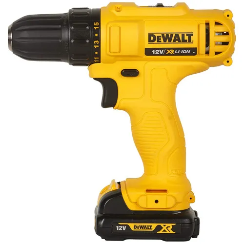 DeWalt 10.8V, 1.3Ah, 10mm, Drill Driver (with 109 PCs Accessory Kit) for DCD700C2A-IN Cordless Drill Drivers