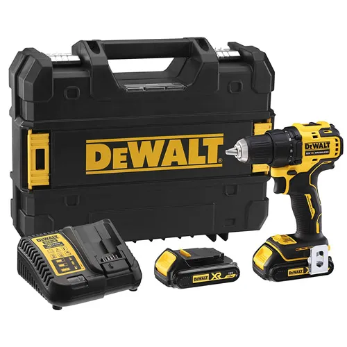 DeWalt 18V Brushless Compact Drill Driver 1.5Ah Battery for DCD708S2T-QW Cordless Drill Drivers