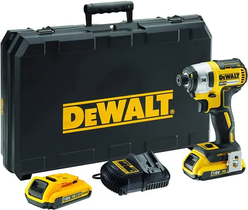 DeWalt 2.0Ah, 6.35mm, 3 Speed Impact Driver, Brushless for DCF850D2-IN Cordless Impact Drivers