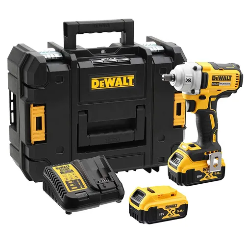 DeWalt 18V, 5.0Ah, 400Nm, Impact Wrench, 1/2&quot for DCF894P2-QW Cordless Impact Wrenchs